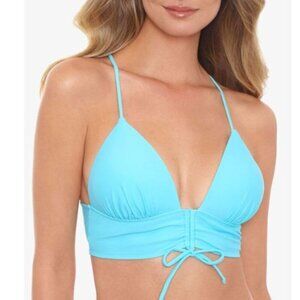 Salt + Cove blue swim top sz XL